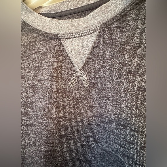 New Men’s Long Sleeve Pullover Drop Sleeves Casual Athleisure Wear Shirt - Picture 9 of 9